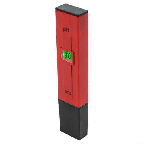 Shophubio Digital pH Meter Tester 0.0-14.0 Range with 0.1 Resolution, Backlit Display & Temperature Compensation for Pool, Aquarium, Hydroponics, Food, and Industrial Water Quality Monitoring