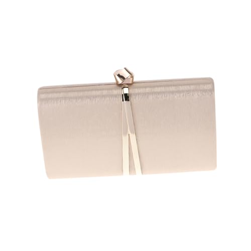 Pochette femme soirée mariage Bestyash sac à main moyen élégant or