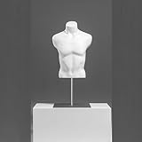 Schaufensterpuppe Männlich Schneiderpuppe, Tisch-Mannequin Mannequin Für...