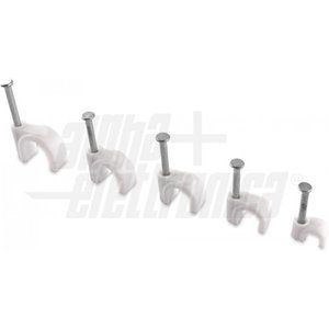 Graffetta rotonda per bloccaggio cavi ø5mm Alpha