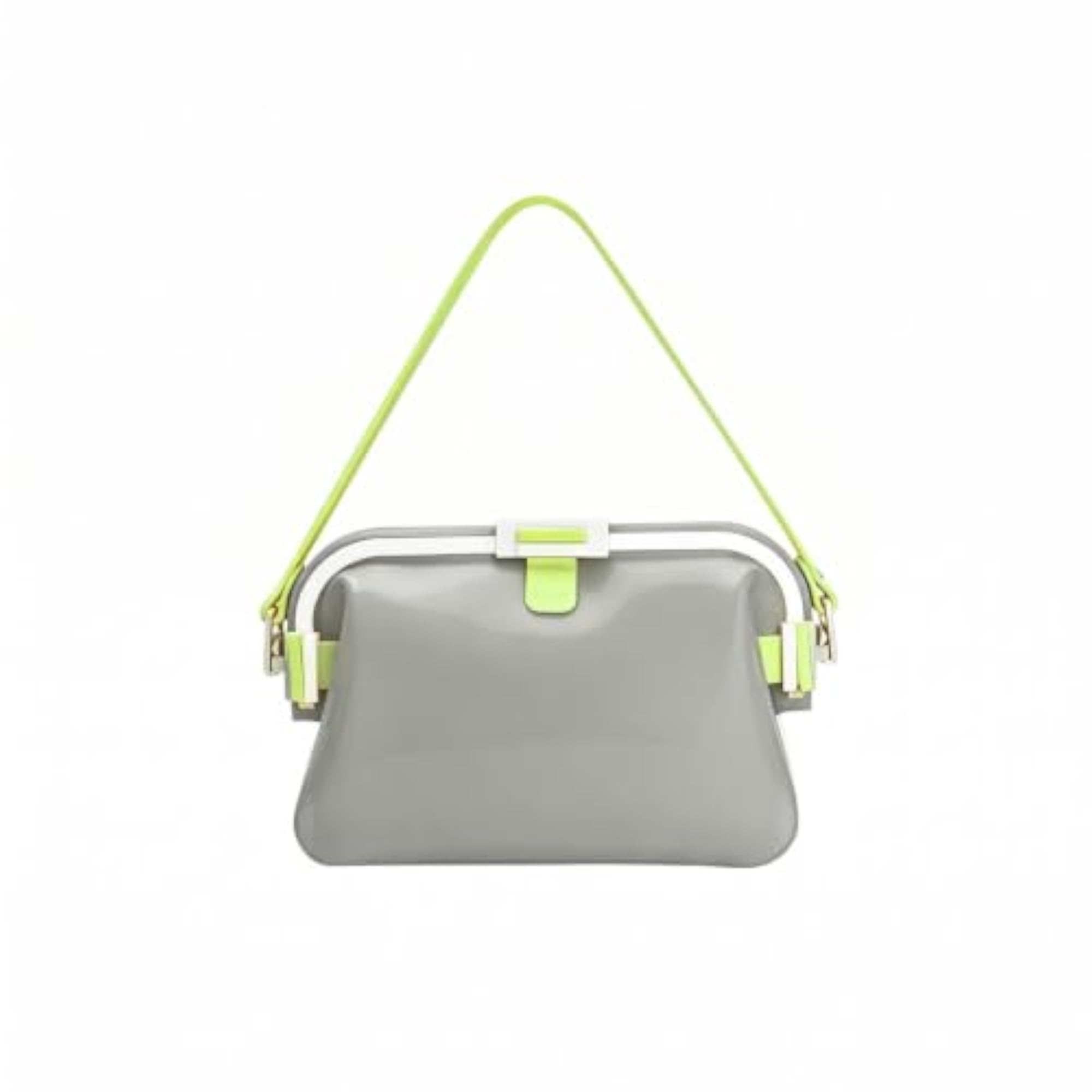 Silicone Shoulder Bag, Translucent Water-Resistant