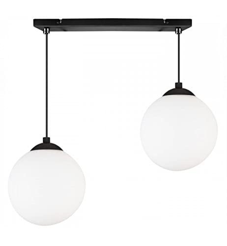 Light-Home Florence Industrieel Pendellamp - Moderne Hanglampe voor Woonkamer, Slaapkamer Eetkamer en Keuken – Metaal en… - Afbeelding 3