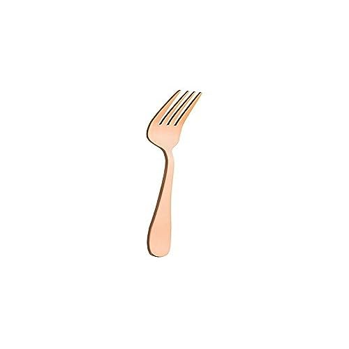 Utopia Rio Cutlery Table Forks - Pack of 12 - Contemporary Cutlery, Modern Copper Table Forks, Stainless Steel