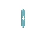 BTICINO 3501/4 Configuratore SCS Codice 4, BUS 2 Fili, Set 10 Pezzi, per Citofono/Videocitofono e Domotica MyHOME, Programmazione Moduli, Accessorio Originale