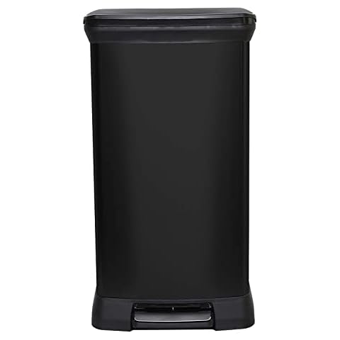 Curver 50L Recycled Kitchen Pedal Bin Cover