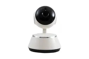 CAMERA DEKHO Mini WiFi Wireless CCTV Home Security HD 720P IP Camera Security Camera P2P Night Vision IR Surveillance Camera(Supports up to 64gb SD Card) - Pack of 1 (White)_54_052