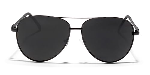 ShadyVEU Oversized Super Dark Fashion Designer Aviator Metal UV400 Mens Womens Sunglasses3