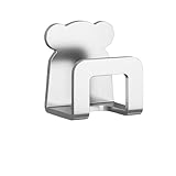 Stainless Steel Sponge Holder Self Adhesive Sink Drain Drying Sponges Racks Shelf Kitchen Storage Wall Hooks Holders Organizer (Brushed)