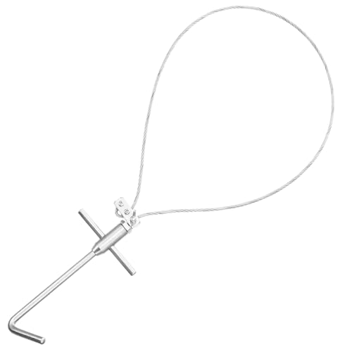 NUOBESTY - NUOBESTY Accessoire D’Élevage Porcin en Acier Inoxydable Réglable Câble en Acier Multibrins Résistant Dispositif de Contention Portable pour Porcs Bovins et Ovins Équipement Agricole