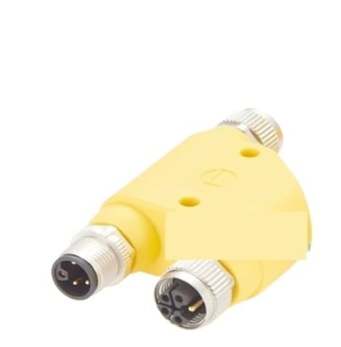 Adaptador de corriente de código L tipo H para ramificar cables M12