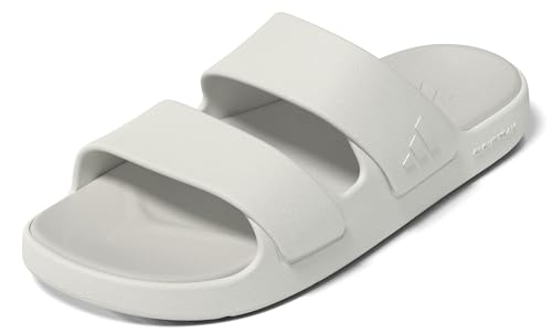 adidas Znsory Sandals, Sandalia Unisex Adulto, Crystal White Crystal White Dash Grey, 46 EU
