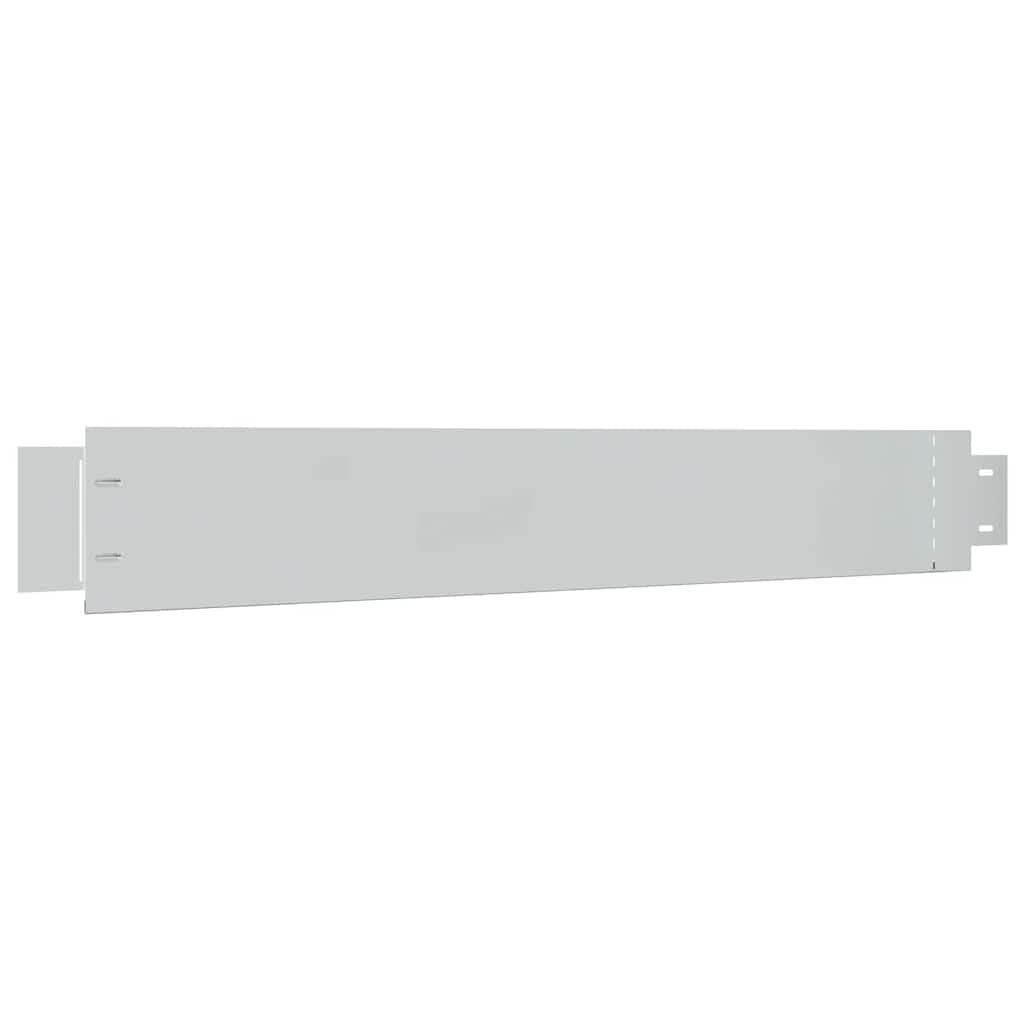 EBZFASO Steel Lawn Edging, Steel Edging 14 Galvanised Garden Border Of 10,15,20(10 Set)