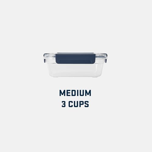 Image of YETI Plastic Food Storage Container, BPA Free, Locking & Airtight Lid, Microwave, Freezer, and Dishwasher Safe, Leak-Proof, Cooler and Thin Ice Compatible