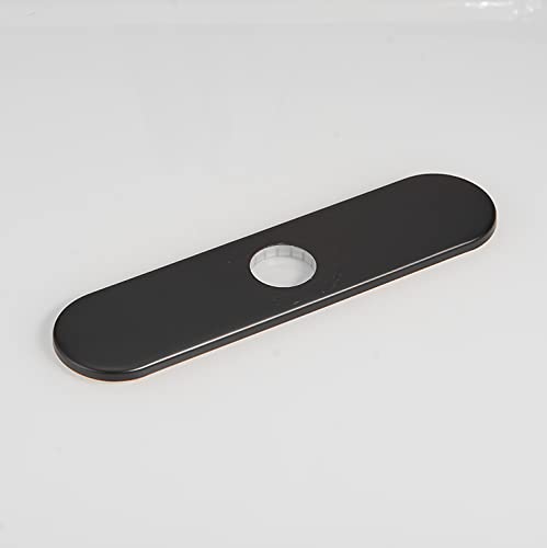 Bwe Round 10 Inch Kitchen Sink Faucet Hole Cover Deck Plate Oil Rubbed Bronze Outside Escutcheon Plate Stainless Steel Cover Plate For 1 Or 3 Hole Sink Hole #TOP3