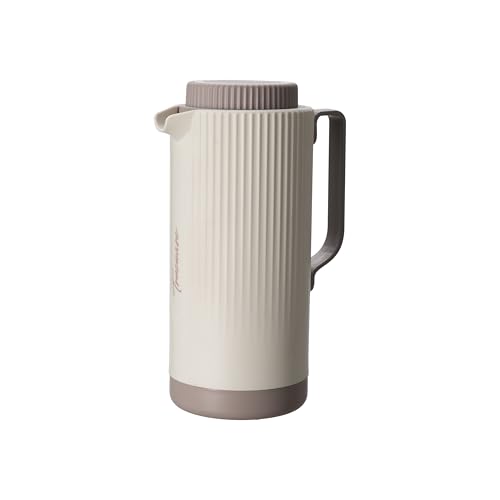 Image of Trueware Amaze ISI Certified Inner Steel Thermoware 1200 ML Hot & Cold Flask Jug, BPA Free, Leak Proof, Ideal for Tea, Coffee, Water, Hot and Cold Beverages