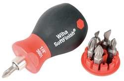 Stubby Combination Bit Set, Pieces 6