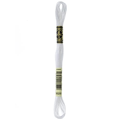 Image of DMC 6-Strand Embroidery Cotton Floss, Snow White