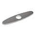 VIGO Kitchen Sink Faucet Deck Plate Escutcheon, Stainless Steel