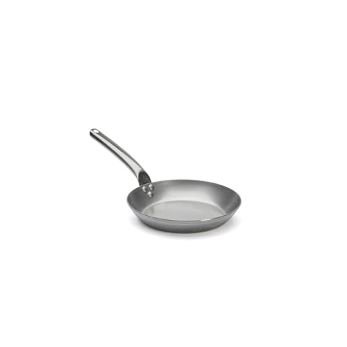 Poêle en tôle blanche d'acier Carbone Plus 24cm pour culottage naturel - 3