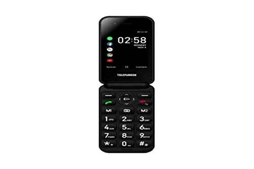 Telefono Movil Telefunken S740 Black 2,8'