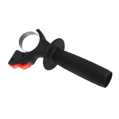 Homoyoyo Adjustable Plastic Auxiliary Handle for Electric Hammer Drill Replacement Side Grip for Power Tools Lightweight Drill Handle with Clamping Range for Enhanced Control