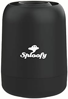 Sploofy PRO - Personal Air filter - Smoke Filter With Replaceable Cartridge - Trap Smoke and Odor - up to 500 uses (Black Pro)