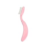 WIMPERNKAMM,FALTENDE WIMPERN KAMM SEPARATOR,METALLBÜRSTE MINI FOLDING WIMPERNTRENNER,ROSA LASH SEPARATOR,FALTBARER EYELASH SEPARATOR,MIT METALLZINKEN AUGENBRAUEN KAMM, FÜR WIMPERN UND AUGENBRAUEN
