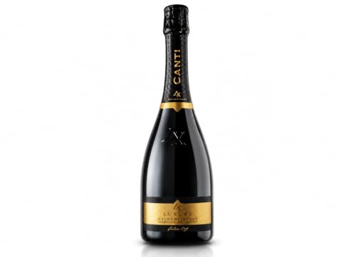 Canti - Valdobbiadene Prosecco D.O.C.G Superiore Extra Dry Wine Italian Glera Grape Variety from Veneto Fresh and Harmonious Taste 1x750 ml