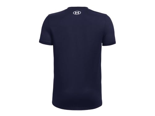 Under Armour Youth Team Tech Short Sleeve Shirt YMD Navy2