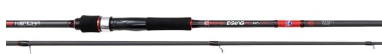 Nomura Caña de pescar Eging Ronin, 2,55 m, PE 0,6 – 1,2, EGI 2.0 – 3.5