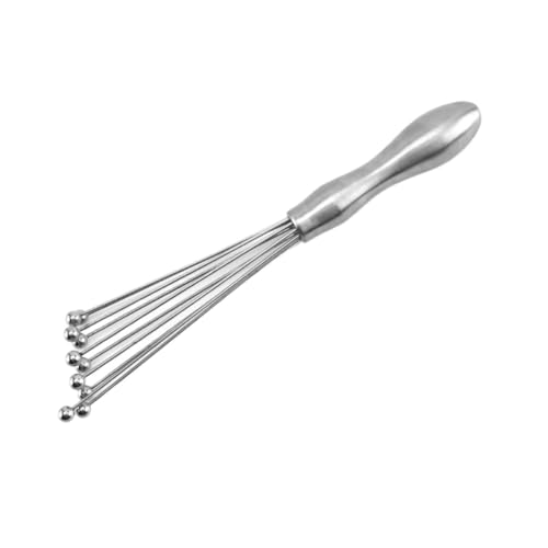LIANGGM Batidor Varillas Cocina Batidor De Bolas De Acero Inoxidable, Mezclador Manual, Herramientas De Cocina For Hornear, Salsa, Crema, Huevos Barillas Batir Batidor De Huevo(10inch)