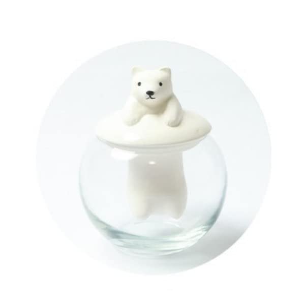 Bear 置き型加湿器 ホワイト 超音波加湿器 卓上 USB 潤いポット アニマル (210-7) 可愛い おしゃれ