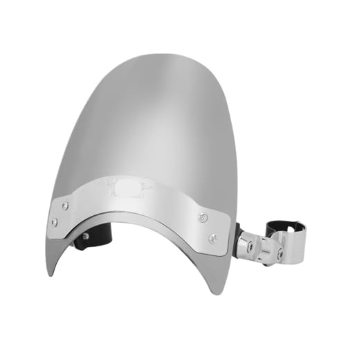 Déflecteur pare-brise chromé 40-45 mm pour moto Sportster et Dyna