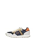 JACK & JONES Homme Sneaker Jfwharrow Combo Baskets, Bleu Vapeur, 43 EU