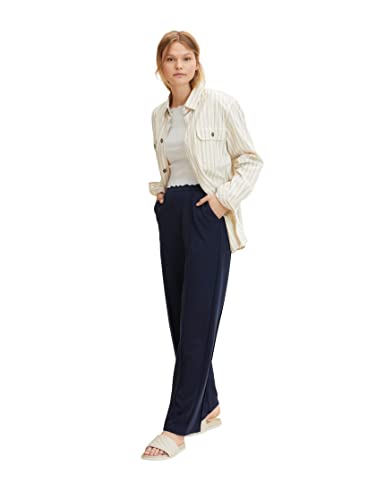 Tom Tailor Denim dames Stoffen broek met siernaad 1032733 - Afbeelding 7