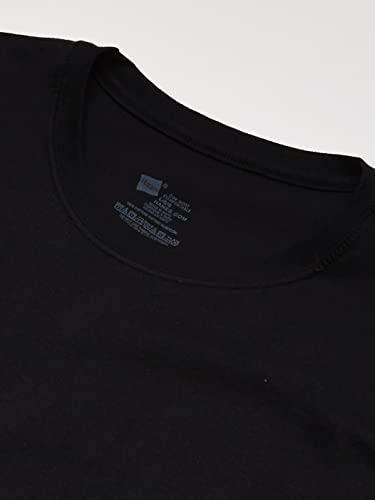 Hanes Ultimate mens Control Crew Neck - Multiple Packs Available undershirts, Black 3 Pack, Small US - image 2