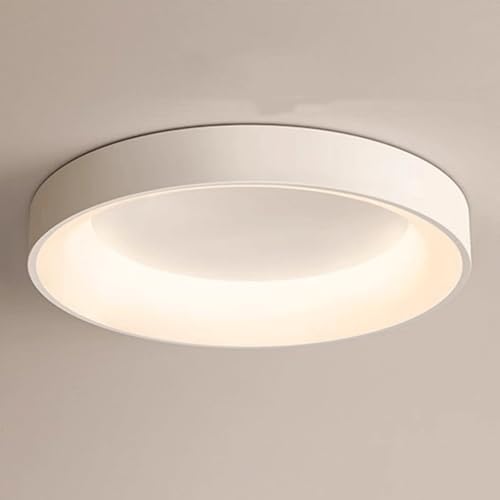 MTNROO Plafones LED Vintage Redondos Simplicidad Super Brillante Luces Planas Lámparas De Techo Japonesas De Tres Tonos De Luz Lámpara De Panel De Hogar Moderno para Cocina Pasillo Lavandería