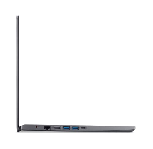 Acer Aspire 5 A515-57 - Ordenador Portátil 15.6" Full HD IPS (Intel Core i7-1255U, 8 GB RAM, 512 GB SSD, Intel Iris Xe Graphics, Sin sistema operativo) Color Negro - Teclado QWERTY Español