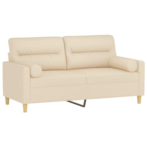 Sofá de 140 cm de ancho con fundas de almohada extraíbles lavables 5