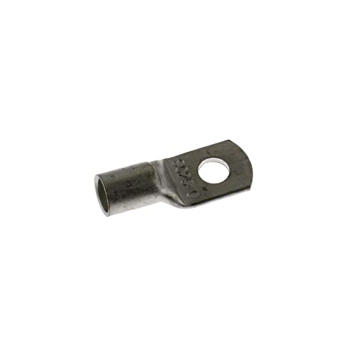 10x Terminales de tubo sin aislar 25mm² M6 Cover
