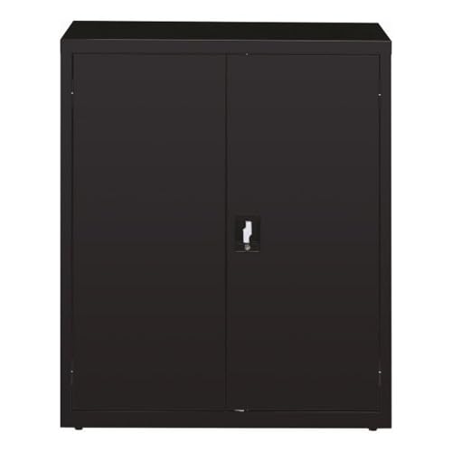 Hirsh 3 Shelf Welded Metal Storage Cabinet in Black