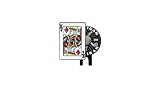 MULLIGAN HOOLIGAN King of Diamonds Golf Ball Marker + Magnetic Hat Clip 𝐏𝐑𝐄𝐌𝐈𝐔𝐌 Quality, Strong Magnetic Hold, Easy-to-See Design, Durable & Lightweight Golf Accessory, Unique Golf Gift