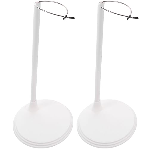 HOMSFOU 2pcs Doll Storage Stand Doll Displaying Rack Doll Rack Doll Storage Rack Doll Stands Rack for Doll Portable Doll Stand Doll Support Racks Doll Figure Stand Doll Displaying Stand
