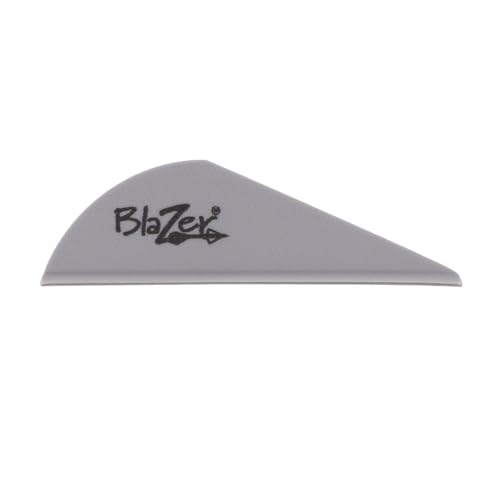 BOHNING Blazer® Vane, 2” Hunting, 3D, Vane, Silver, 50pk