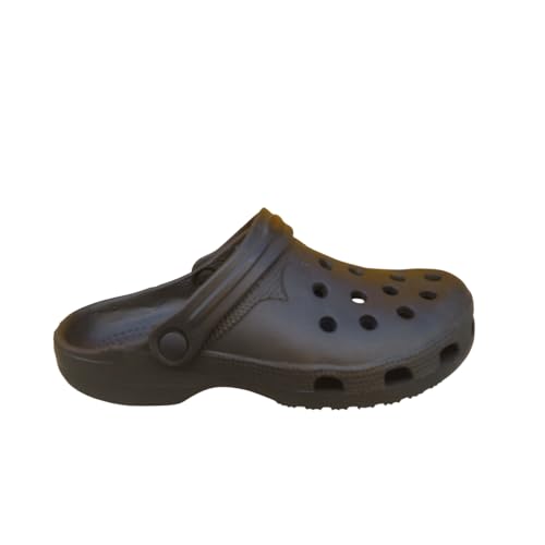 Zenkali - Zuecos de Goma para Hombre. (Negro, Sistema Tallas Calzado EU, Adulto, Números, Ancho, 43)