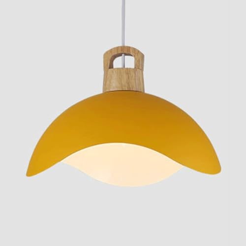Suspension industrielle moderne rose de 40 cm avec coupole tendance E27 pour lustre unique
