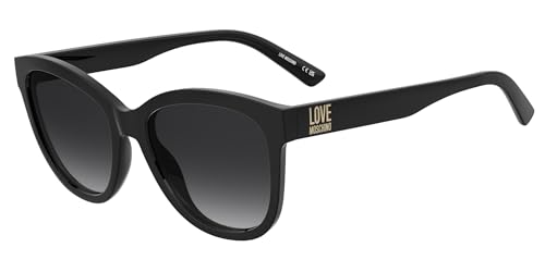 Lunettes de soleil Moschino Love MOL089 pour un style urbain chic en noir