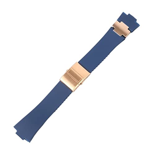 Bracelet en silicone watch anti-transpiration pour remplacer un bracelet cassé 25mm