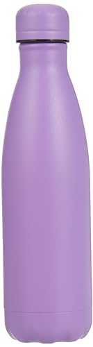 ‎ Chilly's Botella Chilly INOX Pastel Lila 500ml, Liso, Color Morado, 500 ml (XBT-B500PAAPL)