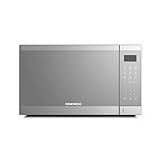 Horno de Microondas Daewoo 1.6 Pies Cúbicos Gris, Mod DMM-1520WS